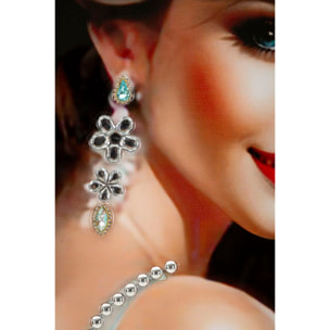 DIPINTO SU TELA LACCATO ELEGANT C/CORNICE -A- CM 52X4,5X152