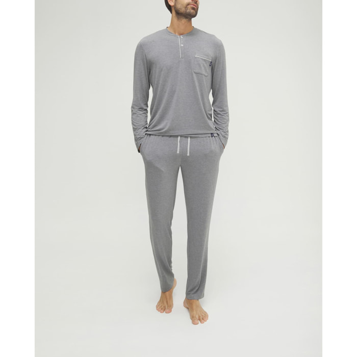 Pijama hombre modal botones
