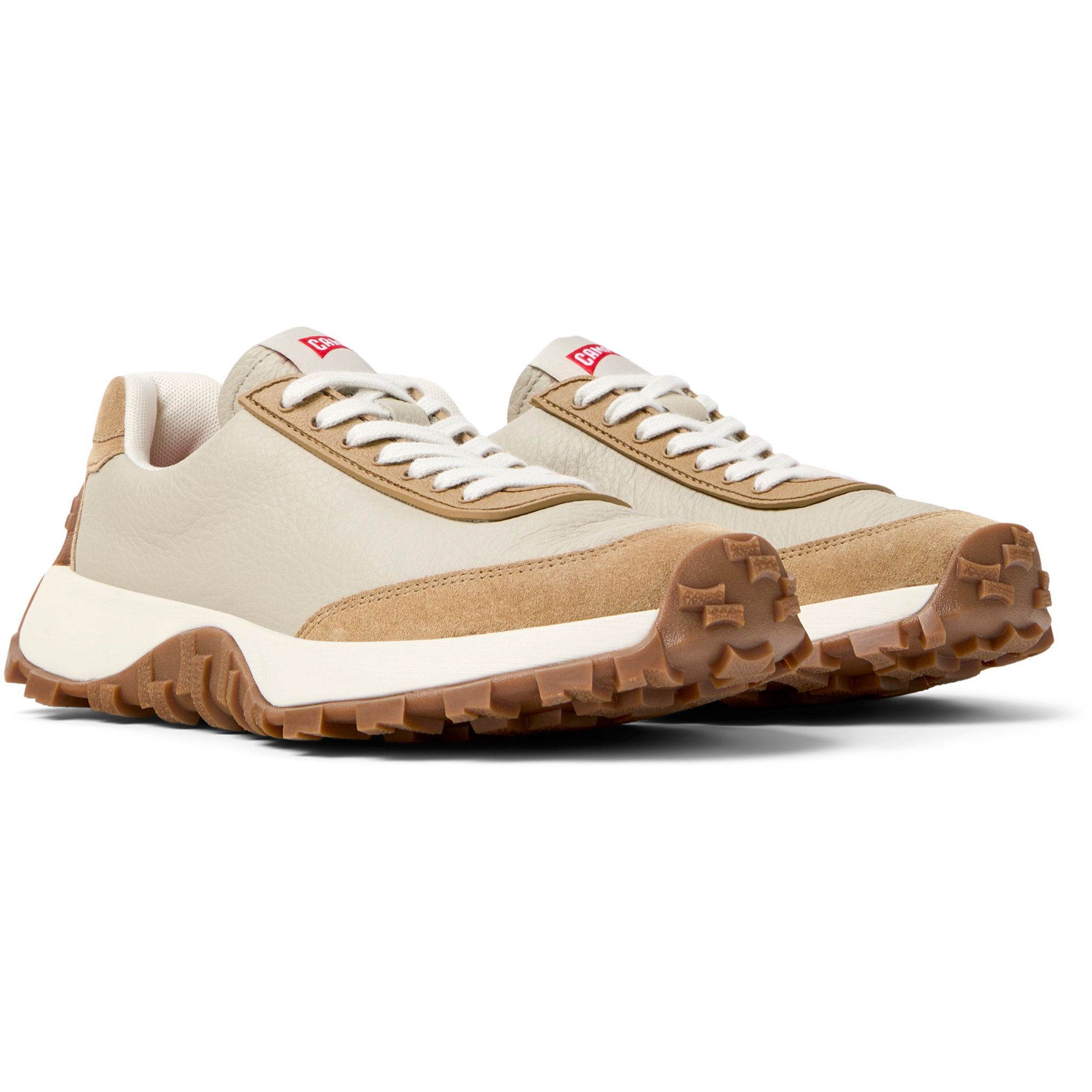 Sneakers - CAMPER Drift Trail - Beige - Pelle liscia