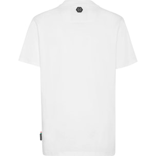 PHILIPP PLEIN T-Shirt Round Neck SKULL AND PLEIN