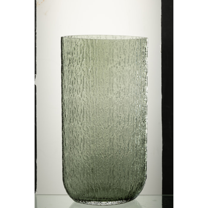 J-Line vase Mila Haut - verre - vert