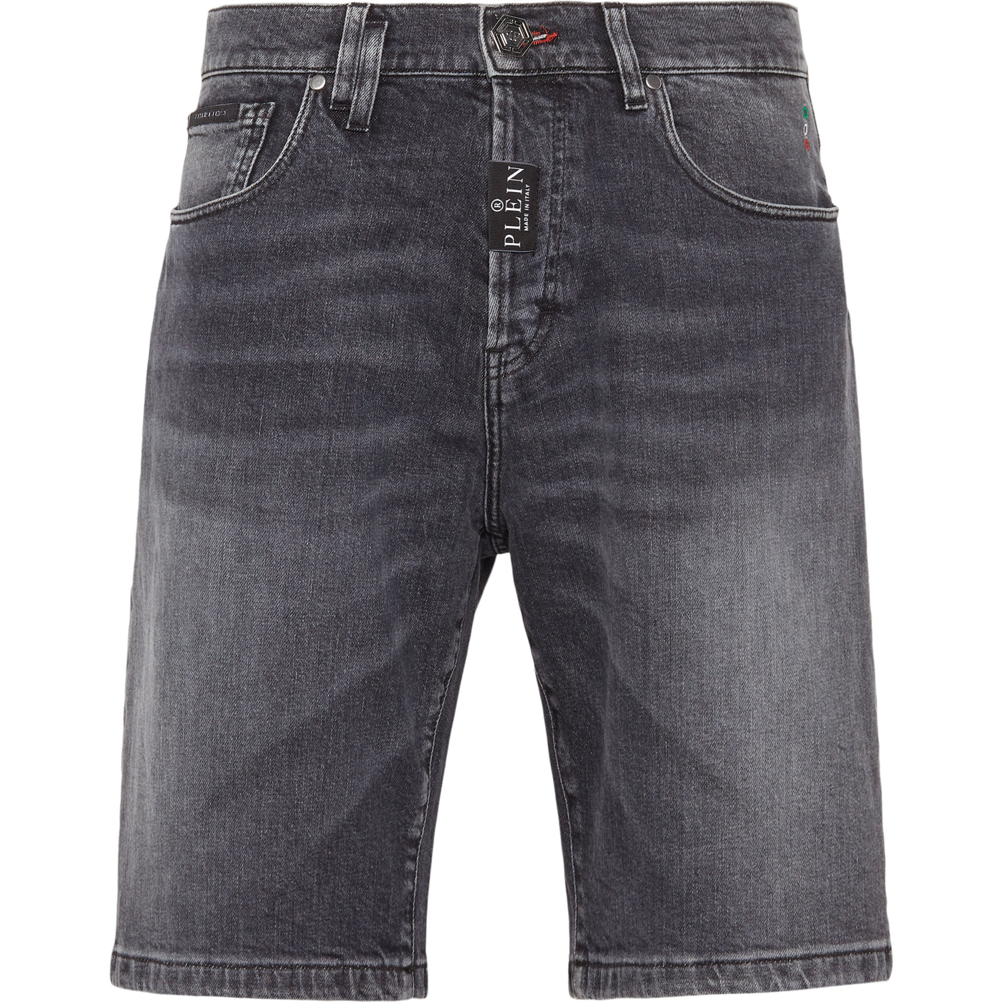 PHILIPP PLEIN Pantalones cortos vaqueros FORMENTERA FIT