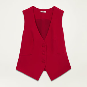 Oltre - Formal waistcoat - Rojo