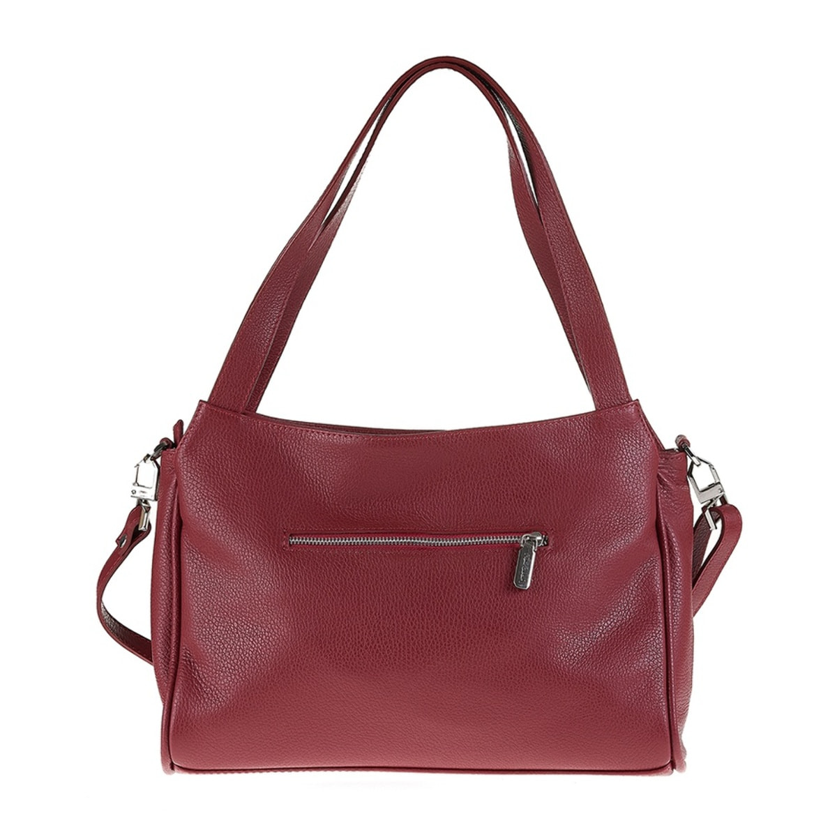 Borsa a spalla da donna Made in Italy - Modello Celeste Chic - 100% pelle - 36.0 x 24.0 x 10.0 cm