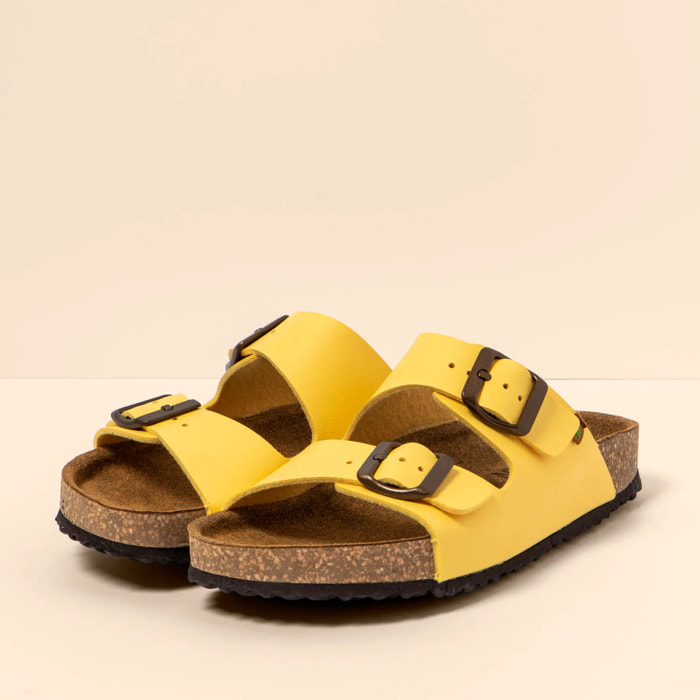 Sandalias NE50 VEGANO LEMON / WARAJI color Lemon