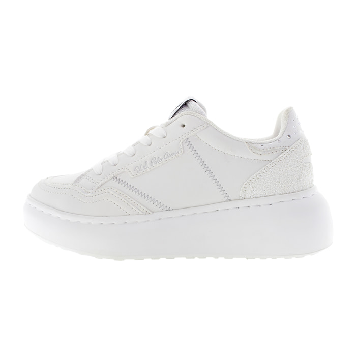 U.S. Polo Assn. - Sneakers MEGHAN002WDYT1 in sintetico per donna