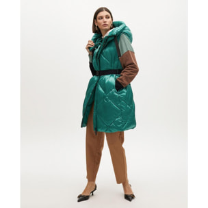 Gilet Imbottito con Cappuccio