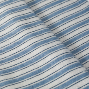 Juego de sábanas franela Raya Ferdinand azul