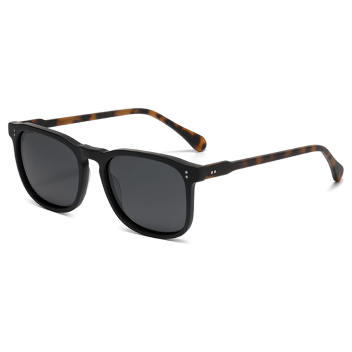 Gafas de sol PALO ALTO HYDE - Negro mate / Polarizada ahumada