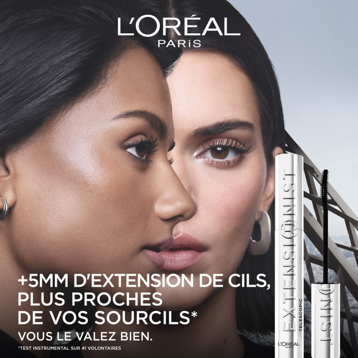 L'Oréal Paris Mascara Telescopic Extensionist Noir 9.9ml