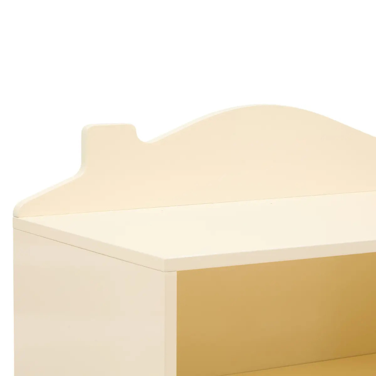 Bibliothèque Enfant Bouli 2 Portes Beige 60x30x75,5 cm