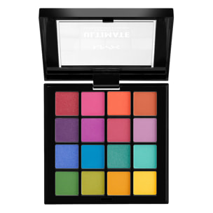 NYX Professional Makeup Ultimate Palette fards à paupières Brights