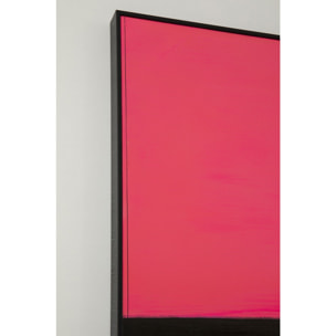 Peinture Frame Abstract Shapes rose 73x143cm Kare Design