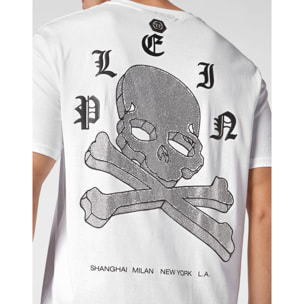 PHILIPP PLEIN Camiseta de cuello redondo y manga corta