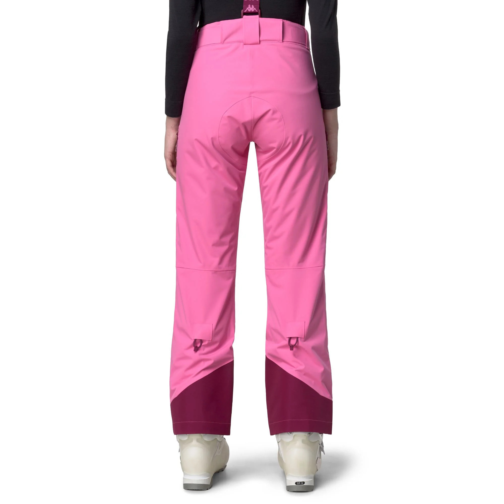 Kappa - Pantaloni Donna Rosso - 6Cento 665C