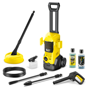 Nettoyeur haute pression Karcher K 2 Premium FJ Home - Pression 110 bar- Débit 360 l/h- Buse à jet plat- Kit Home inclus