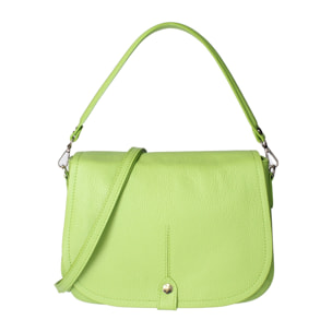 Borsa a spalla da donna - Modello Sabina - Vera pelle - 29.0 x 20.0 x 11.0 cm