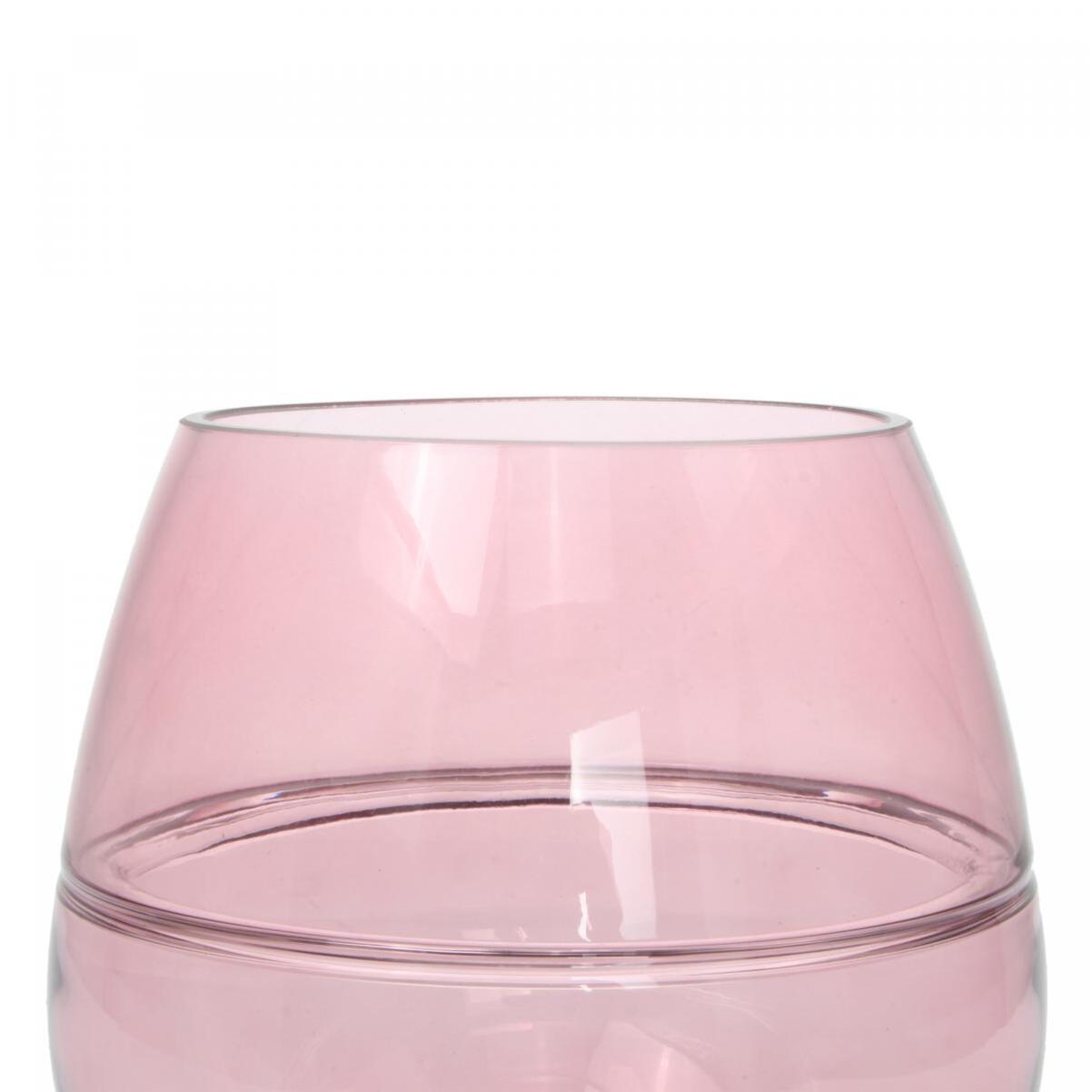 Vase soufflé à la bouche en verre DOHE