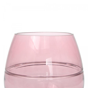 Vase soufflé à la bouche en verre DOHE