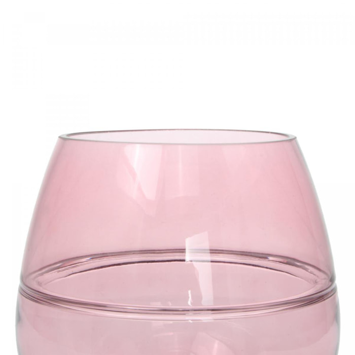 Vase soufflé à la bouche en verre DOHE