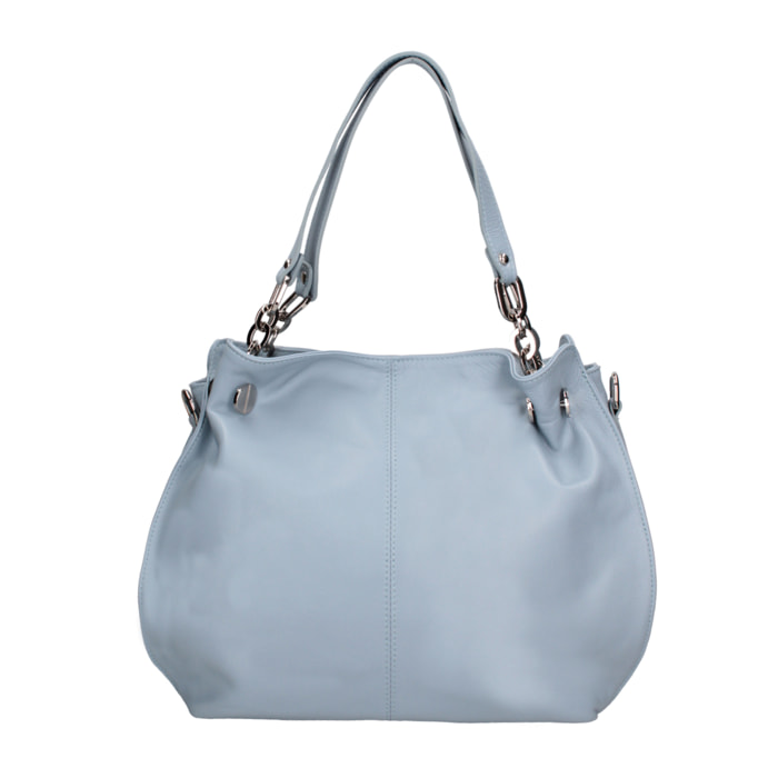 Borsa a mano da donna Made in Italy - Modello Ereba - 100% pelle - 38.0 x 30.0 x 12.0 cm