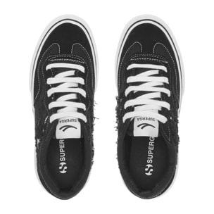 Sneakers Superga Donna Nero 2941 REVOLLEY RIPPED SWALLOW TAIL