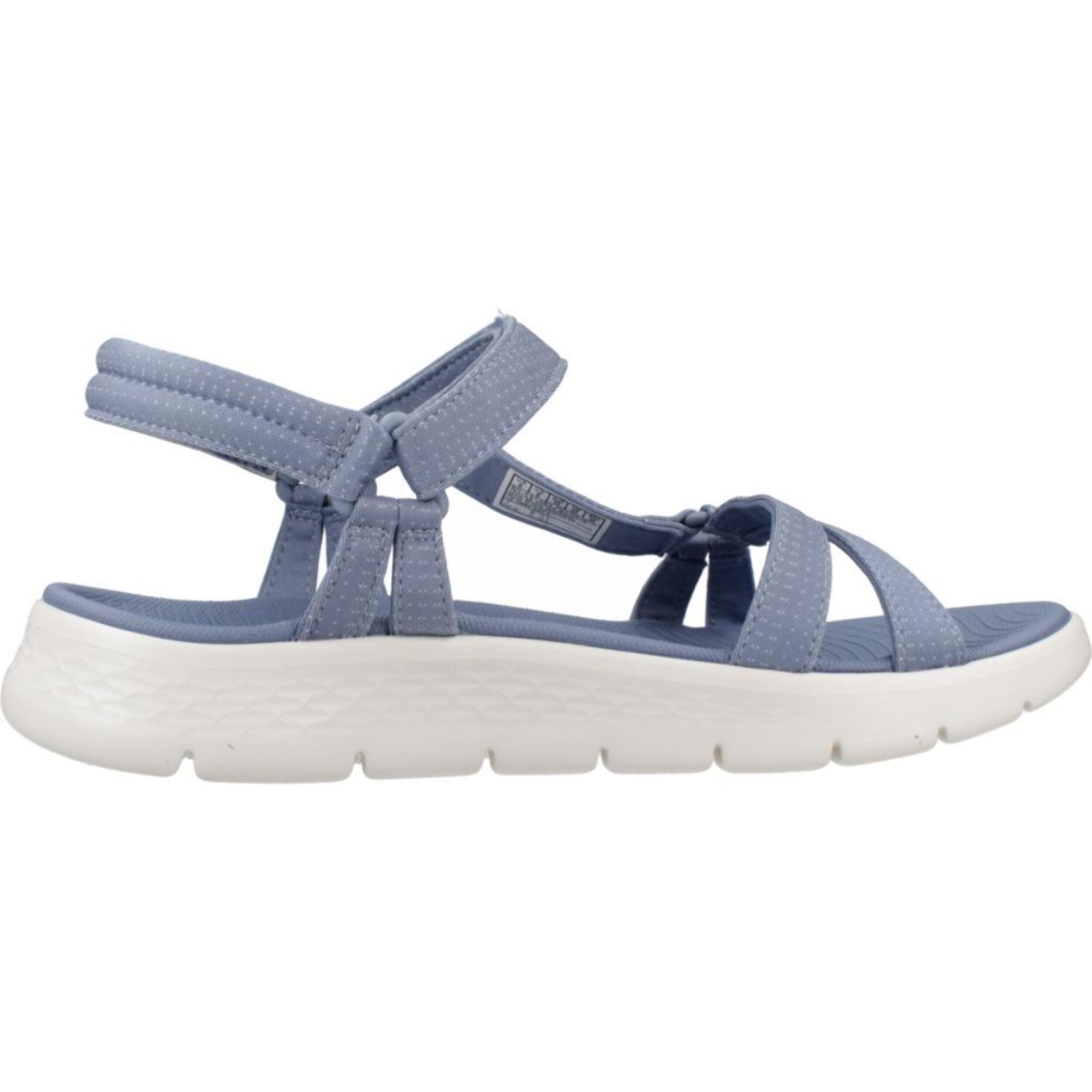 Sandalias Mujer Go Walk Flex Sandal Azul