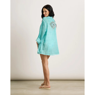 Kaftan Cerrado Turquesa - Blueye