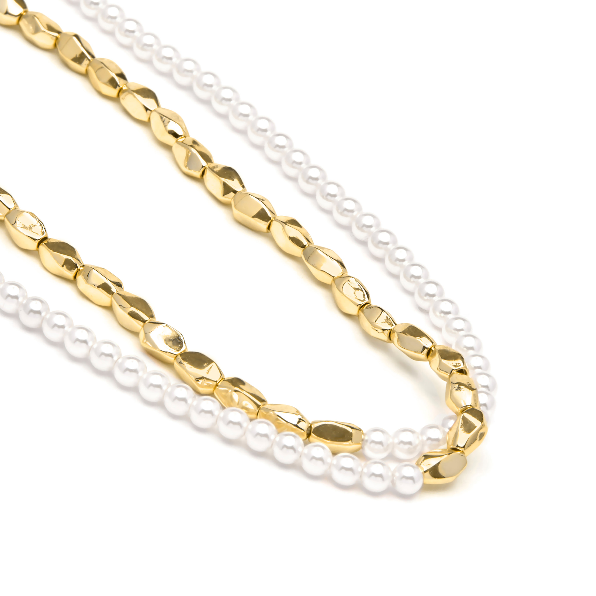 Collar Noma acabado oro amarillo 18k