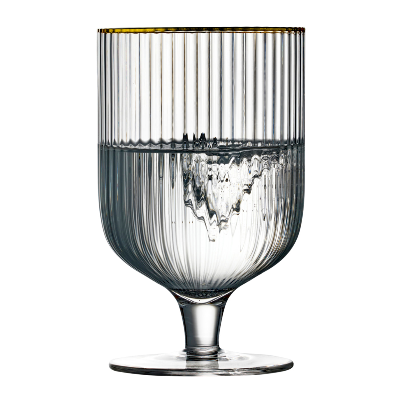 Set de 4 verres Palermo Gold 30 cl