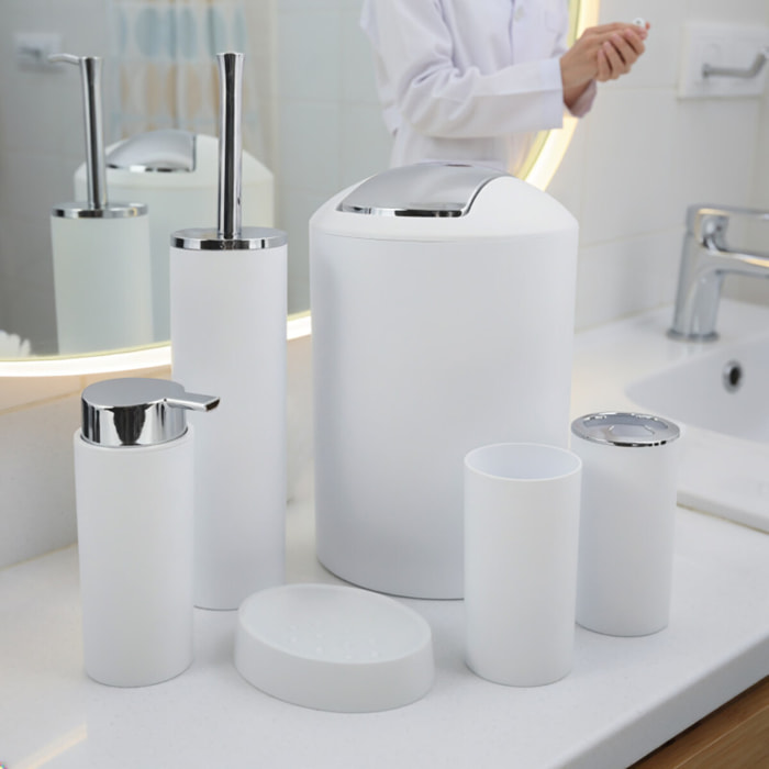 Ensemble 6 accessoires PP HANNAH Blanc MSV