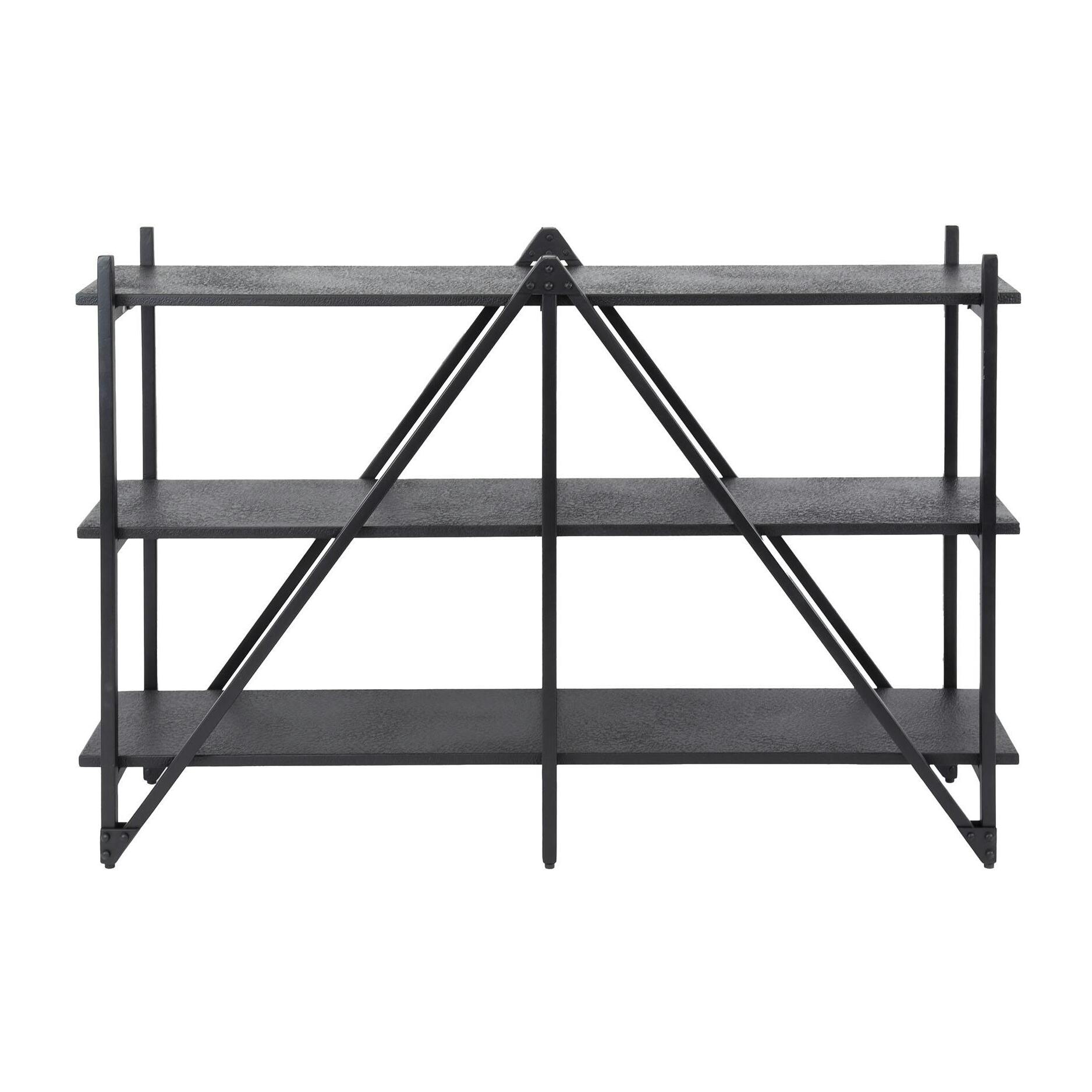 Etagère de salon moderne 3 plateaux RALF