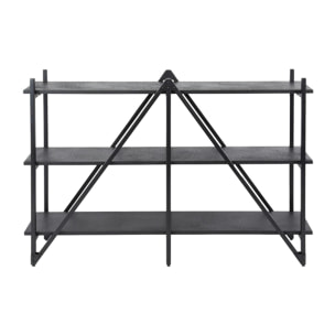 Etagère de salon moderne 3 plateaux RALF