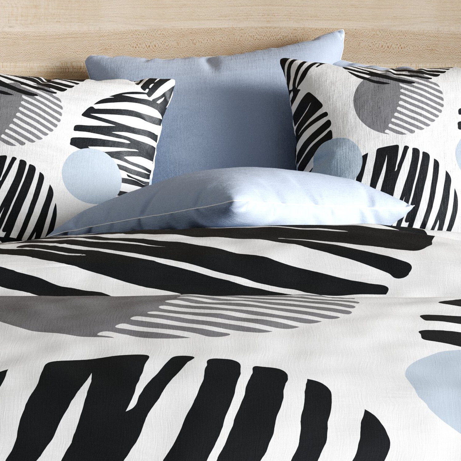 Parure de couette 2pcs 100% microfibre 60gsm-cerlus
