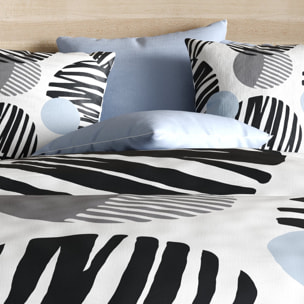 Parure de couette 2pcs 100% microfibre 60gsm-cerlus