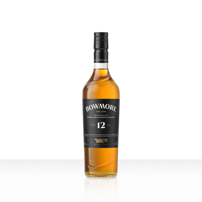 Bowmore 12 ans Islay Single Malt Tourbé Écossais| 40% vol | 70cl