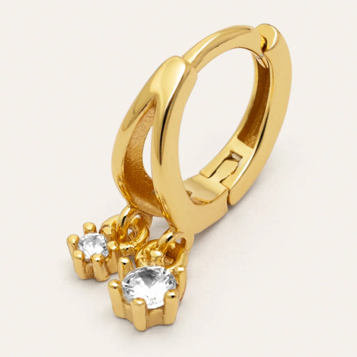 Orecchino Luzia Argento Placcato Oro