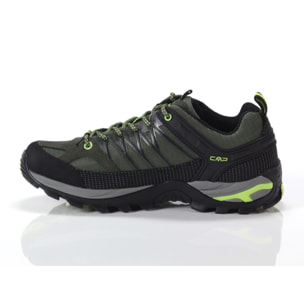 Sneakers CMP Rigel Low Trekking Wp Jungle Yellow Fluo Verde