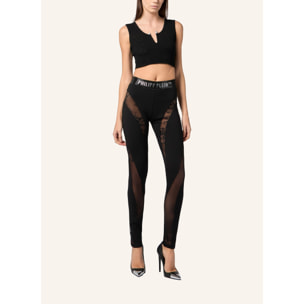 PHILIPP PLEIN Multicutting Leggings Lace