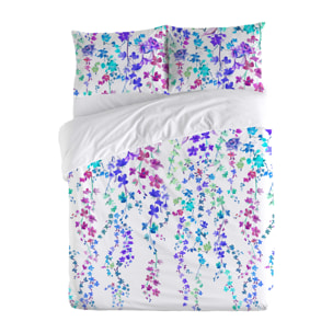 Funda nórdica 100% algodón 200 hilos Haku Blue