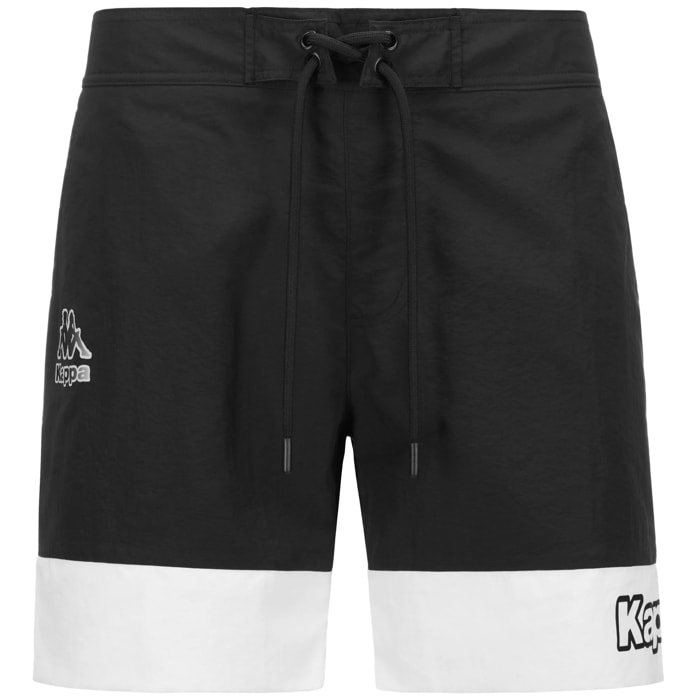 Costumi da Bagno Kappa Uomo Logo Fuxom Nero