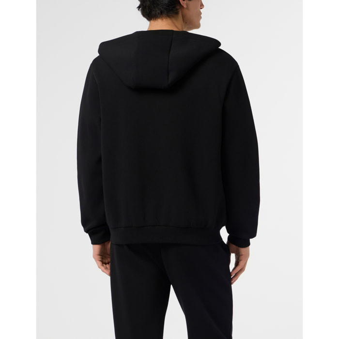 PLEIN SPORT Pique Zip Hoodie Icon