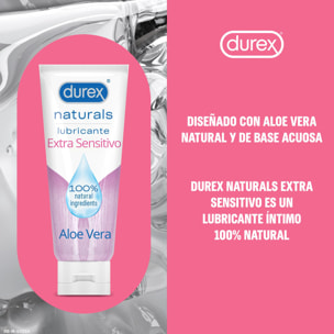 LUBRICANTE ÍNTIMO NATURALS EXTRA SENSITIVO - 100% INGREDIENTES NATURALES ALOE VERA - 100 ML