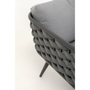 Salon de jardin Rimini gris Kare Design