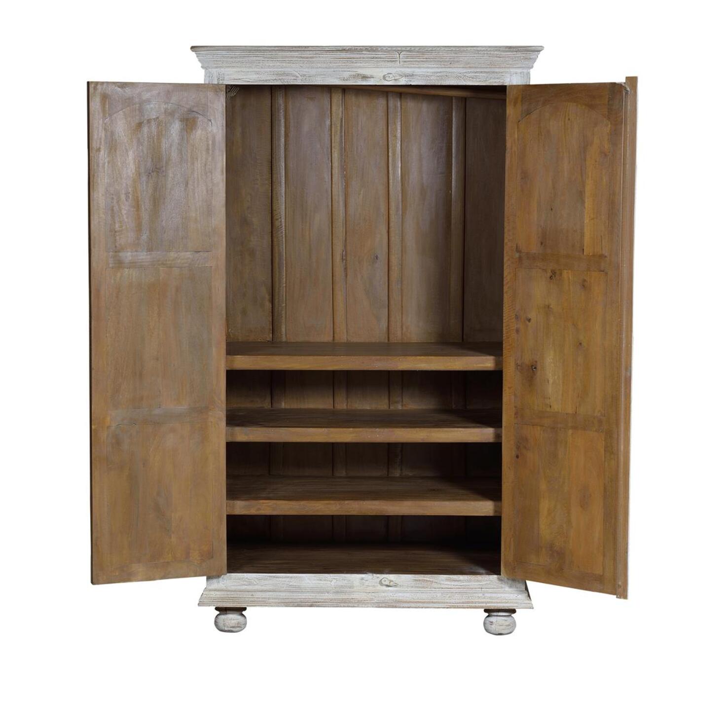 Armario - madera de mango - 114x60x200cm