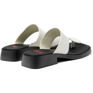 Sandalias - CAMPER Dana Twins - Blanco - Cuero liso