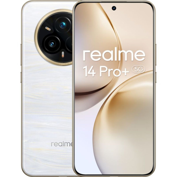 Smartphone REALME 14 Pro Plus Blanc Nacré 512Go 5G