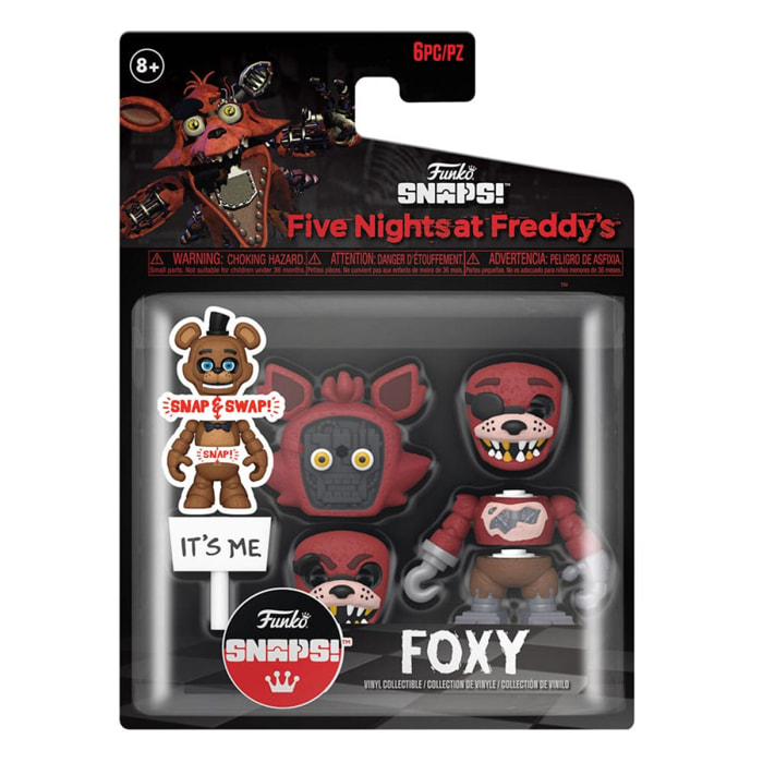 Five Nights At Freddy's Snap Action Figura Foxy 9 Cm Funko