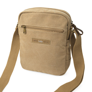 Bandolera Hombre Textil Lois Hubbard Camel