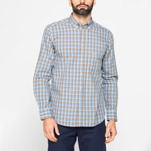 CAMICIA BUTTON-DOWN CON MANICA LUNGA E TASCHINO